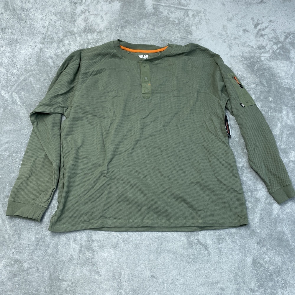 Bass Outdoor Men's XXL Performance Thermal Deep Lichen e0520